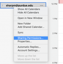 Screenshot of sharing permissions menu on a Mac